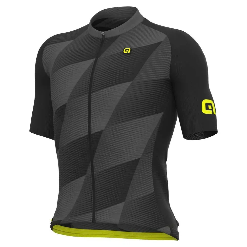 Maglia A Maniche Corte Square Black - Ale - FashionsVida