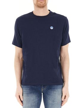 T-shirt girocollo BLU NAVY XXL