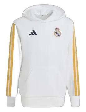 Kapuzensweatshirt Kinder Real Madrid 2026/27 - Blanc - unisex - Size: 15/16 ans - Adidas - FashionsVida