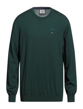 Pullover Hombre Verde oscuro 3XL,4XL,S,XXL Hombre
