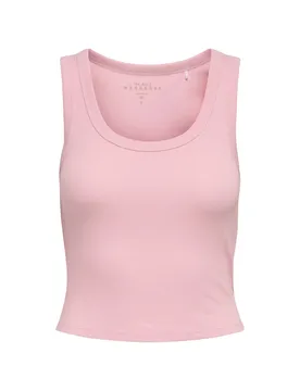 Only Damen Tank-Tops Rosa 510000