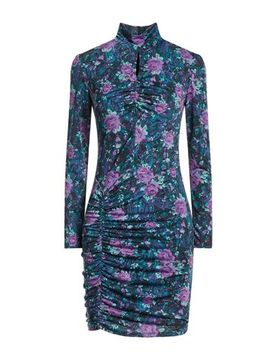 Mini-Kleid Damen Dunkelgrün S Damen