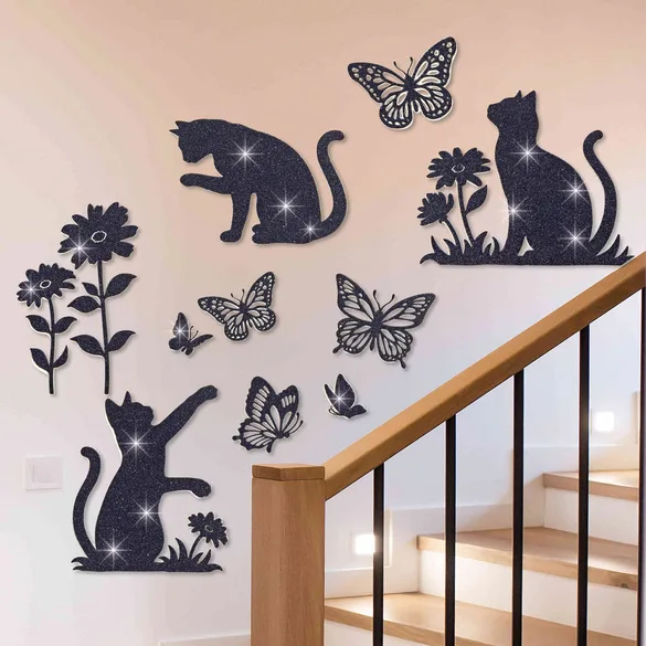 Wandsticker "Katzen" 11-tlg. Eldo - Eldo - FashionsVida