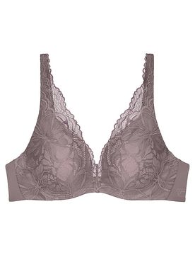 BH mit Bügel BODY MAKE-UP ILLUSION LACE pigeon grey grau 80C damen