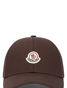 Monogram Logo Cotton Baseball Cap