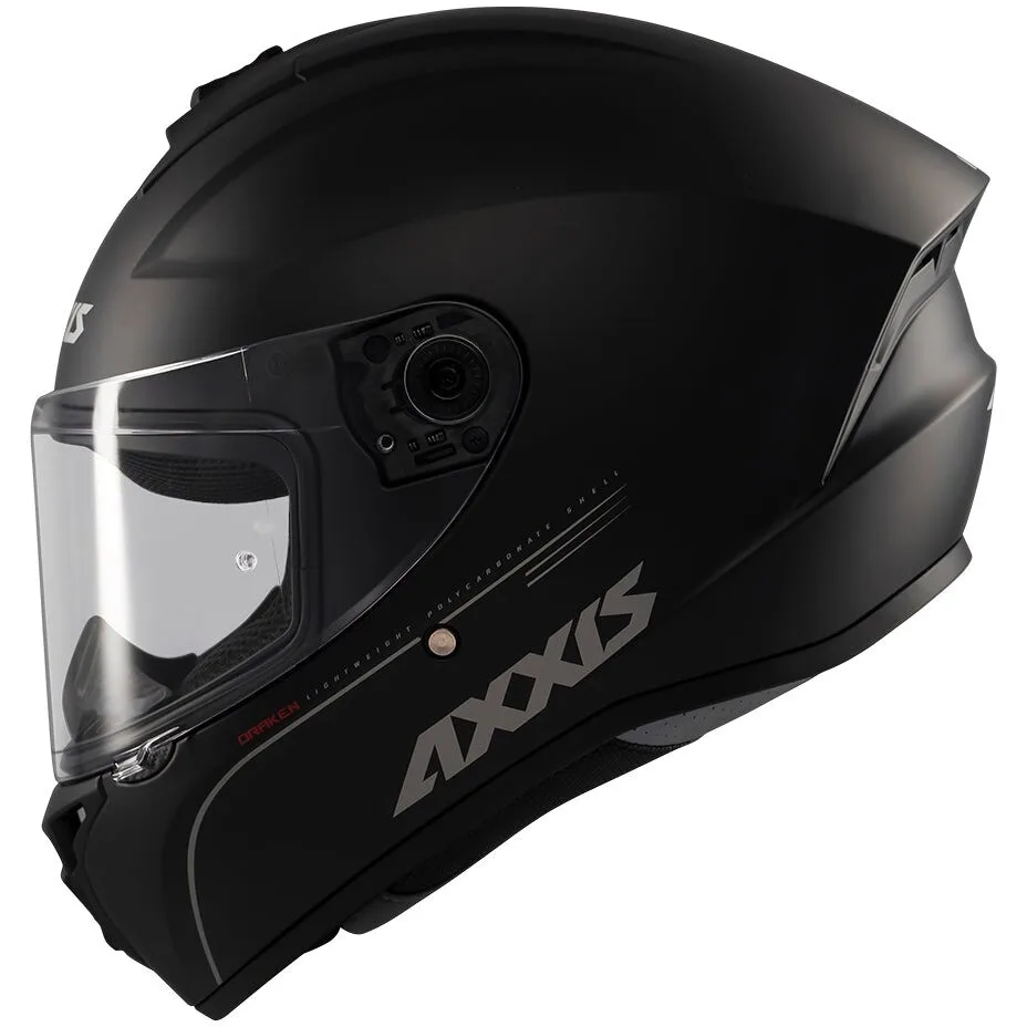 Casco Moto Integrale ff112d Draken s Solid V2 A11 Nero taglia M - Axxis - FashionsVida