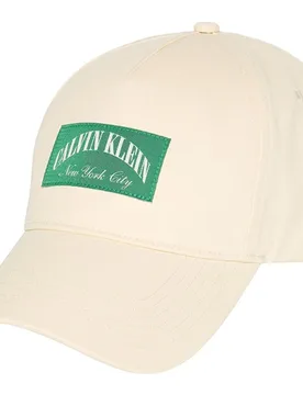 Gorra de hombre de algodón con logo en parche - Calvin Klein - FashionsVida