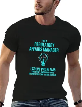 Regulatory Affairs Manager T Shirt - I Solve Problems Gift Item Tee T-Shirt t shirts for man cotton funny T-Shirt - Aliexpress - FashionsVida