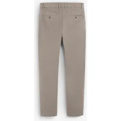 Pantalón chino de hombre ligeramente elástico con pinzas y bolsillos