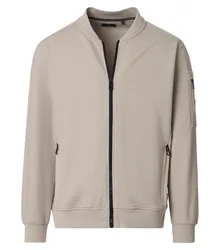 Sweatjacke mit Collegekragen male