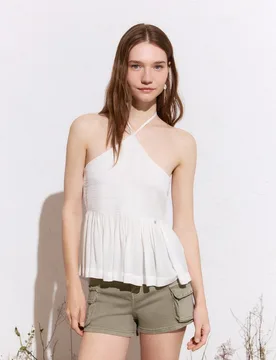 Green Coast - Top gomas halter - Green Coast - FashionsVida