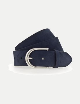 Vanzetti Veloursgürtel Blau 90