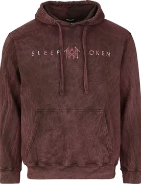 Kapuzenpullover - Vessel - S bis XXL - für Männer - Größe S - rot - EMP exklusives Merchandise! - Männer - male - Sleep Token - FashionsVida