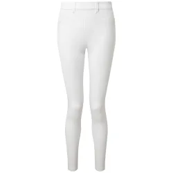 Womens/ladies Classic Fit Jeggings (White) - Size Medium