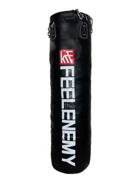 Sac De Frappe Non Rempli Pour L´entraînement 120x35 Cm Black 120 x 35 cm - Krf Feel The Enemy - FashionsVida