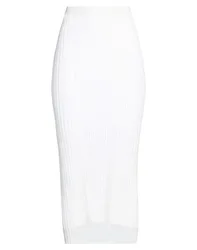 Falda midi Mujer Blanco M,S,XS Mujer