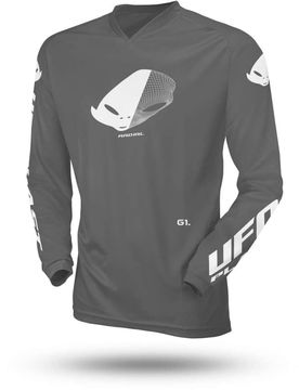 Maglia Moto Cross Enduro da Bambino SLIM RADIAL Grigio taglia S