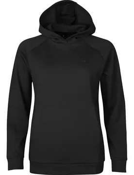 Tech Damen Kapuzensweater, schwarz L