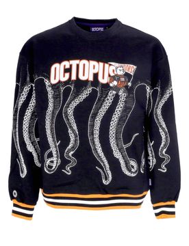 Felpa Leggera Girocollo Uomo Athletic Crewneck Black
