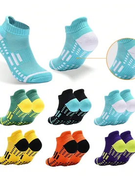 Pares de calcetines deportivos para hombre, disponibles en múltiples colores, cómodos, transpirables, resistentes al olor y que absorben la humedad, - Shein - FashionsVida