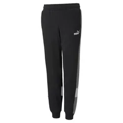 Pantaloni Essentials+ Colorblock Fl Cl Black 4-5 Anni