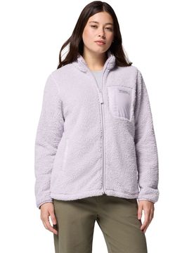 West Bend Full Zip II Damen Rollkragenpullover, lila L