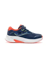 Scarpe running blu con dettagli arancioni JHISPW2603V 37
