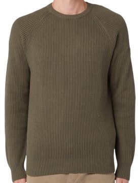 Maglione pullover uomo verde militare 699810