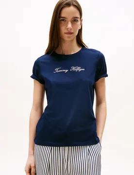 LUREX SCRIPT REG C-NK SS TEE female