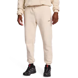 Carmine Men Pants - White - Size S - Cotton Fleece - White - Size: Small