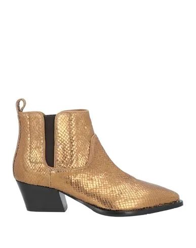 Botines de caña alta Mujer Oro 36,37 Mujer - Fabi - FashionsVida