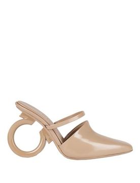 Mules & Zuecos Mujer Beige 38 Mujer