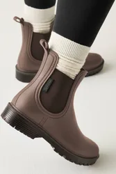 Women's Harriett II Ankle Waterproof Wellies Boots in Brown Size: 7 - Brown - Size: 7