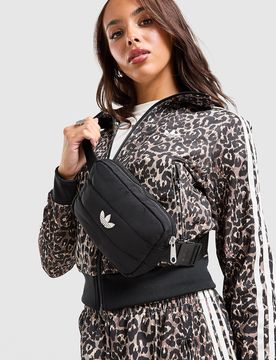 Metal Trefoil Waistpack - Damen, Schwarz - female - Size: One Size