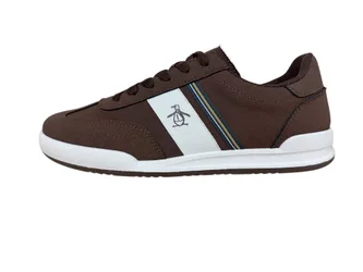 Gaz Mens Chocolate Trainers - Brown - Size Uk 9