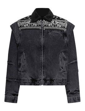 PDF Giacca A Mantella In Denim
