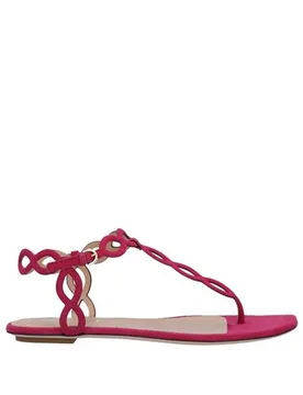 Zehentrenner Damen Purpur 34.5,37,38,38.5,40 Damen - Sergio Rossi - FashionsVida