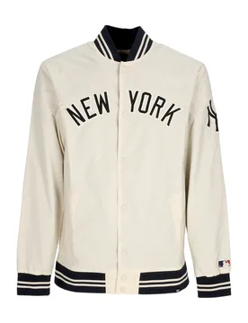 Giubbotto College Uomo Mlb Wordmark Regent Jacket Neyyan Natural - 47 BRAND - FashionsVida