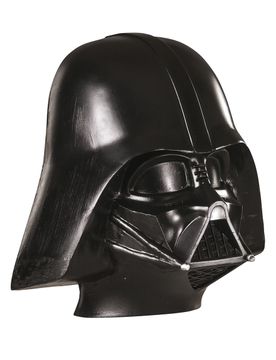 Darth-Vader-Halbmaske Star Wars Lizenzmaske schwarz