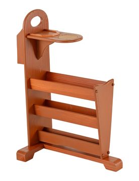 MyHome HELU Beistell-Buttler braun