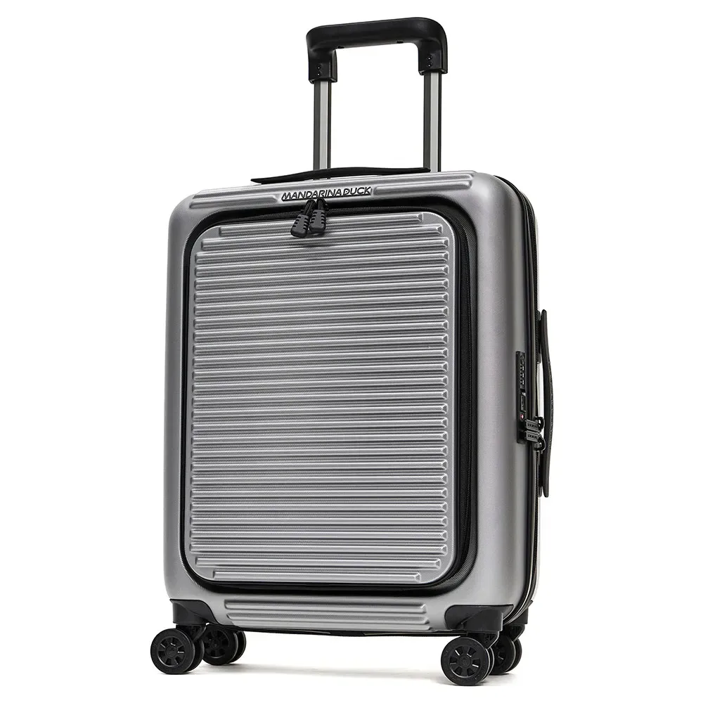 Valigia A Rotelle Tank Case Fsv22 Grey One Size - Mandarina Duck - FashionsVida