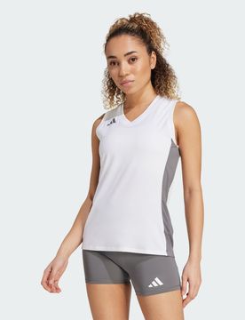 Maglia da pallavolo senza maniche Quickset XS White