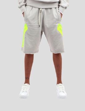 Bermuda uomo ghiaccio-giallo fluo