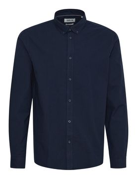 Solid Camisa 'Val' azul oscuro
