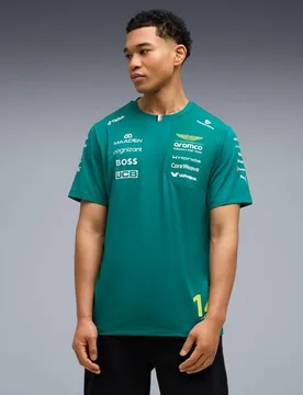 Camiseta Casual de Hombre AMF1 Replica Alonso - Puma - FashionsVida