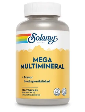 Capsules Mega Multi Mineral 120 Unités