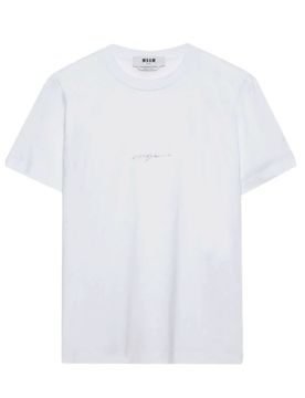 MSGM T-shirt e Polo White