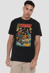 Unisex Gotg3 Guardians Vol 3 T-Shirt in Black Size: 4XL - Black - Size: 4XL