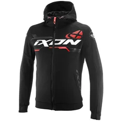 Giubbotto Moto TOUCHDOWN ULTRA Nero Bianco Rosso taglia 3XL