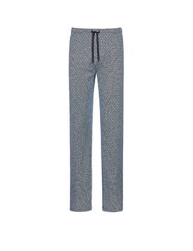 Pyjamahose thunder grey blau S herren